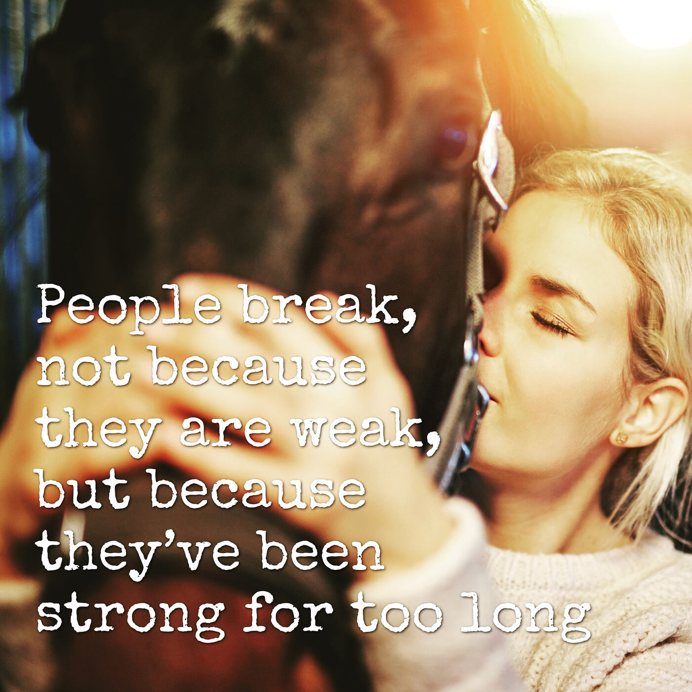 Being Strong Enough for Help