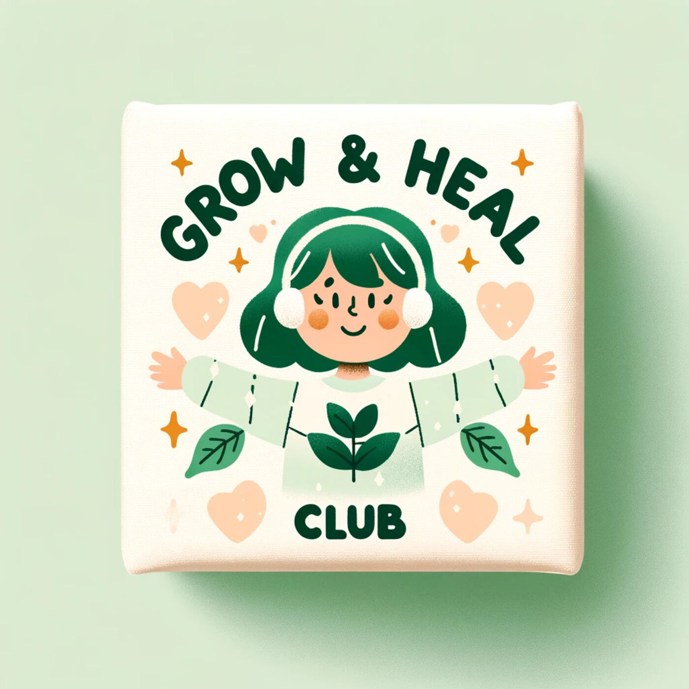 Grow & Heal Club podcast artwork