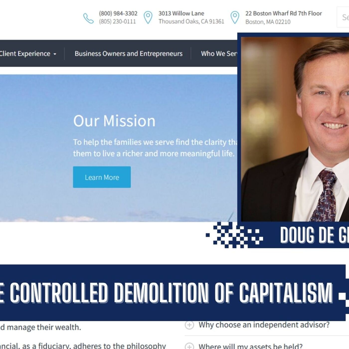 Doug De Groote | The Controlled Demolition of Capitalism | Liberty Station Ep 82