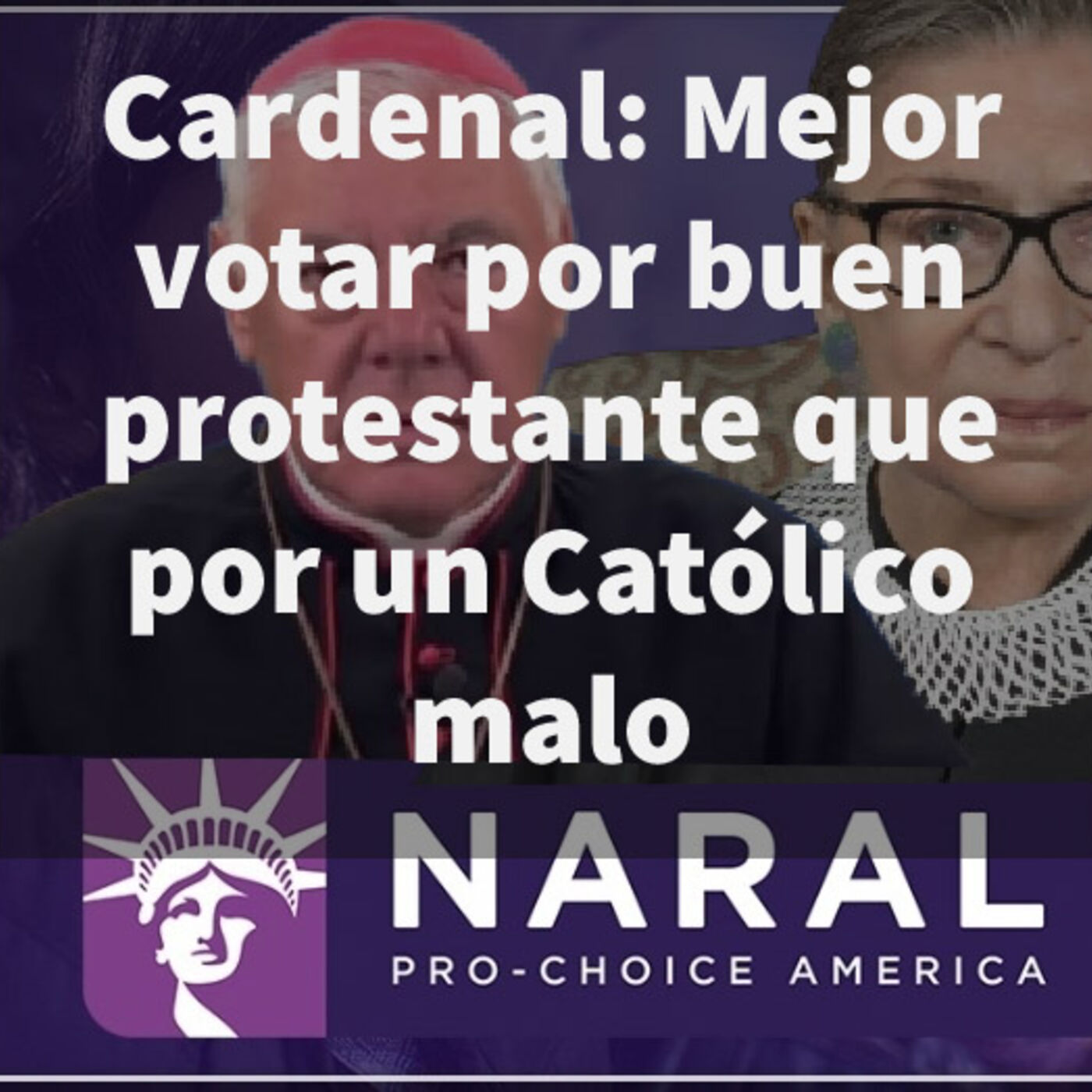 Episodio 349: ✝️ Cardenal: Mejor votar por buen protestante que por un mal católico 👏 Falleció Jueza Corte Suprema