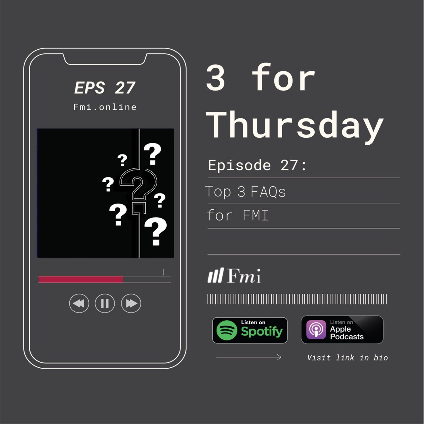 Fmi.online\'s 3 for Thursday