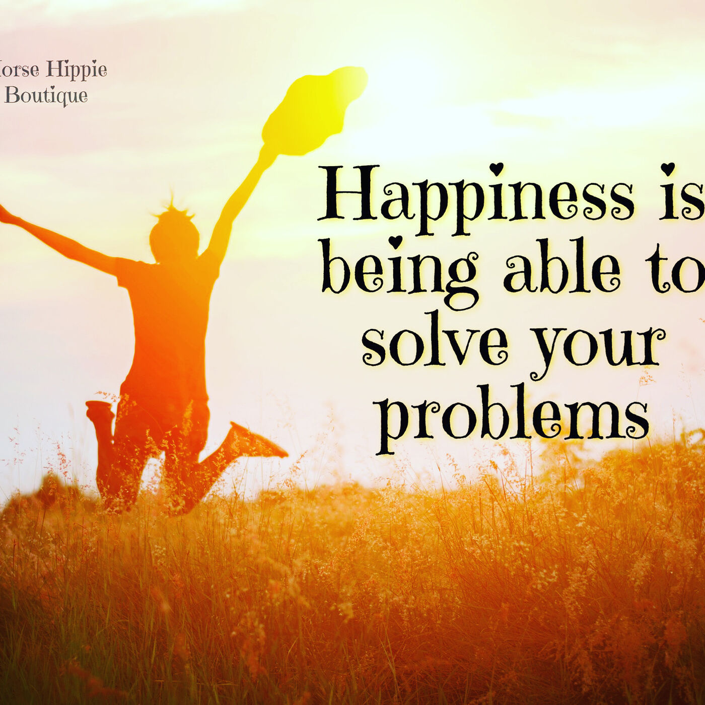 Solving Problems = Happiness