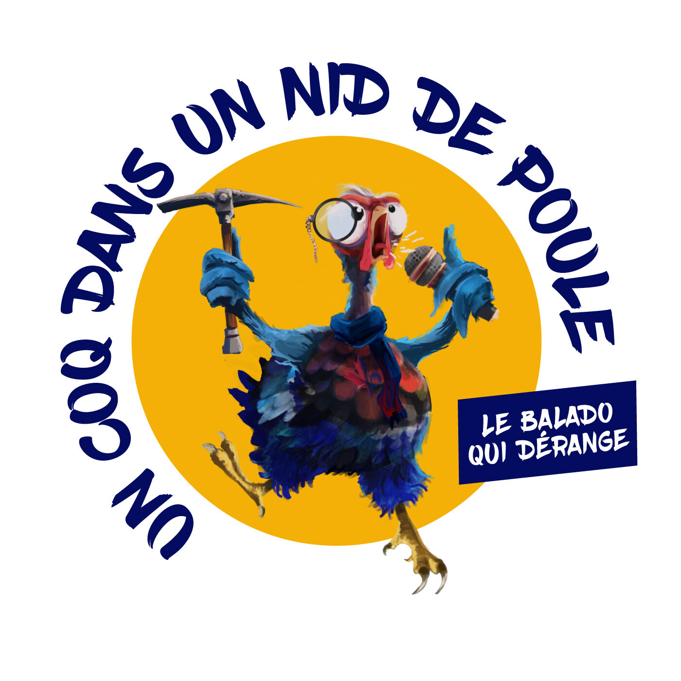 Un Coq Dans un Nid-de-Poule