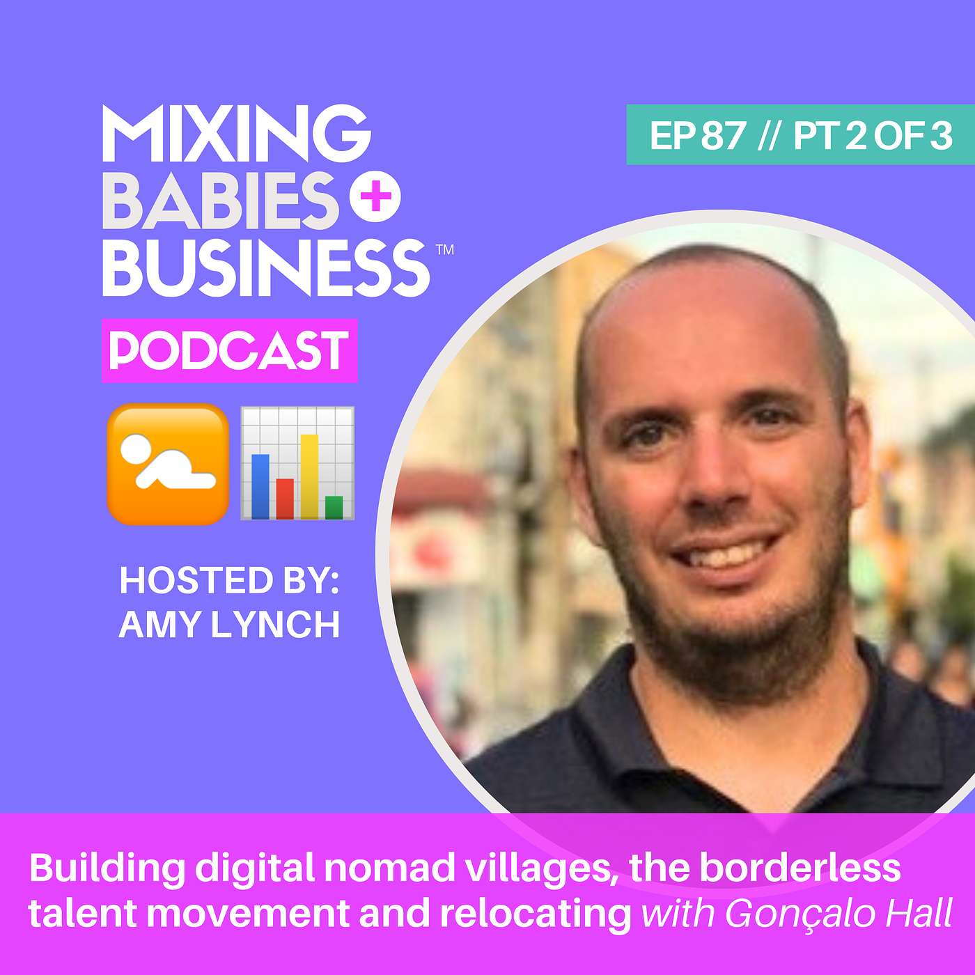 087 | Building digital nomad villages, the borderless talent movement and relocating with Gonçalo Hall | PT 2