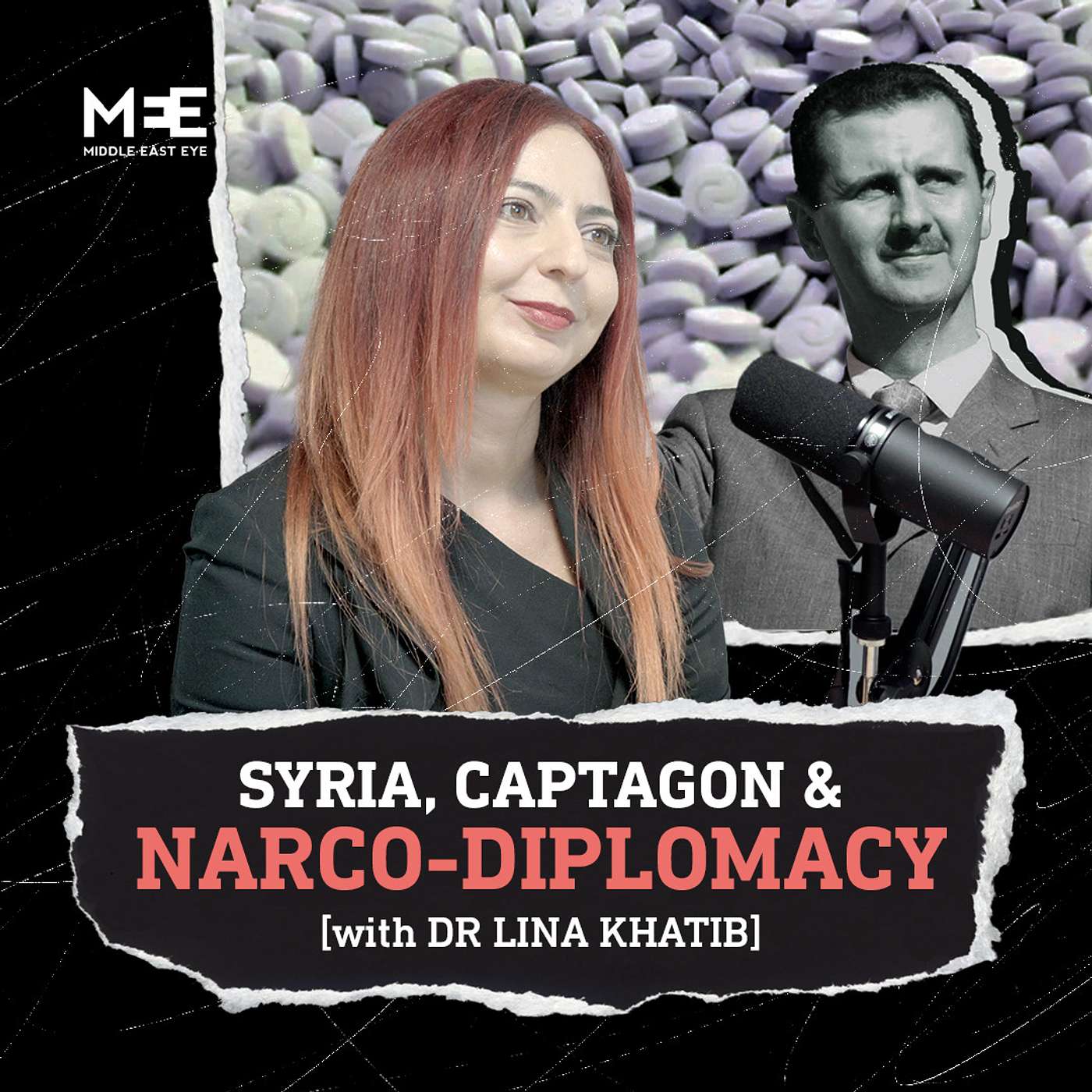 Narco-Diplomacy: How Bashar al-Assad used Captagon to survive the Syrian War  | Lina Khatib episode artwork