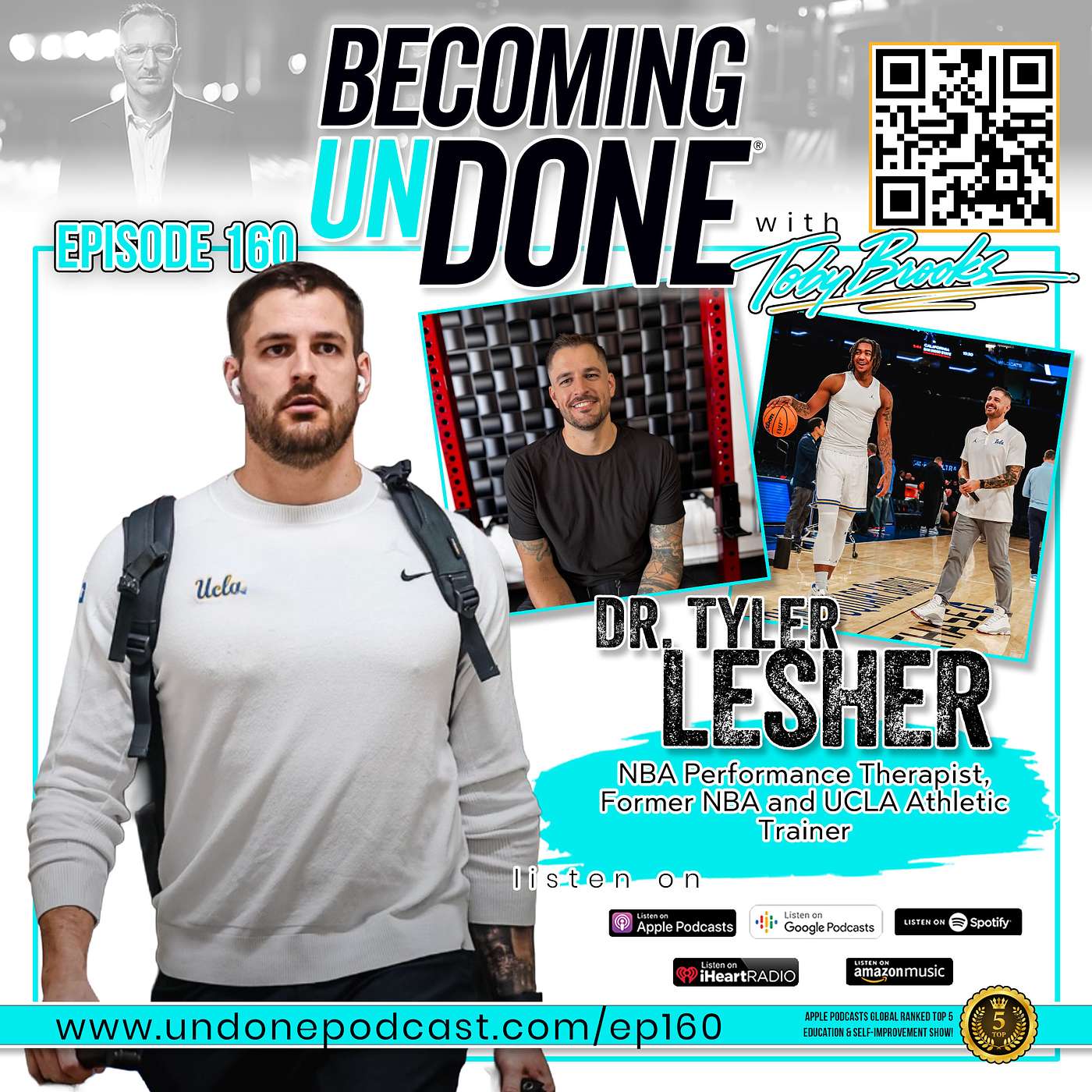 160 | Living the Dream, Working with NBA Stars, and Building a Brand on Your Terms with Dr. Tyler Lesher episode artwork