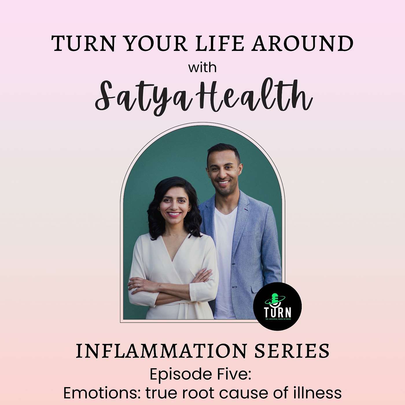 #23 - TURN your life around with Satya Health Inflammation Series: Emotions: true root cause of illness