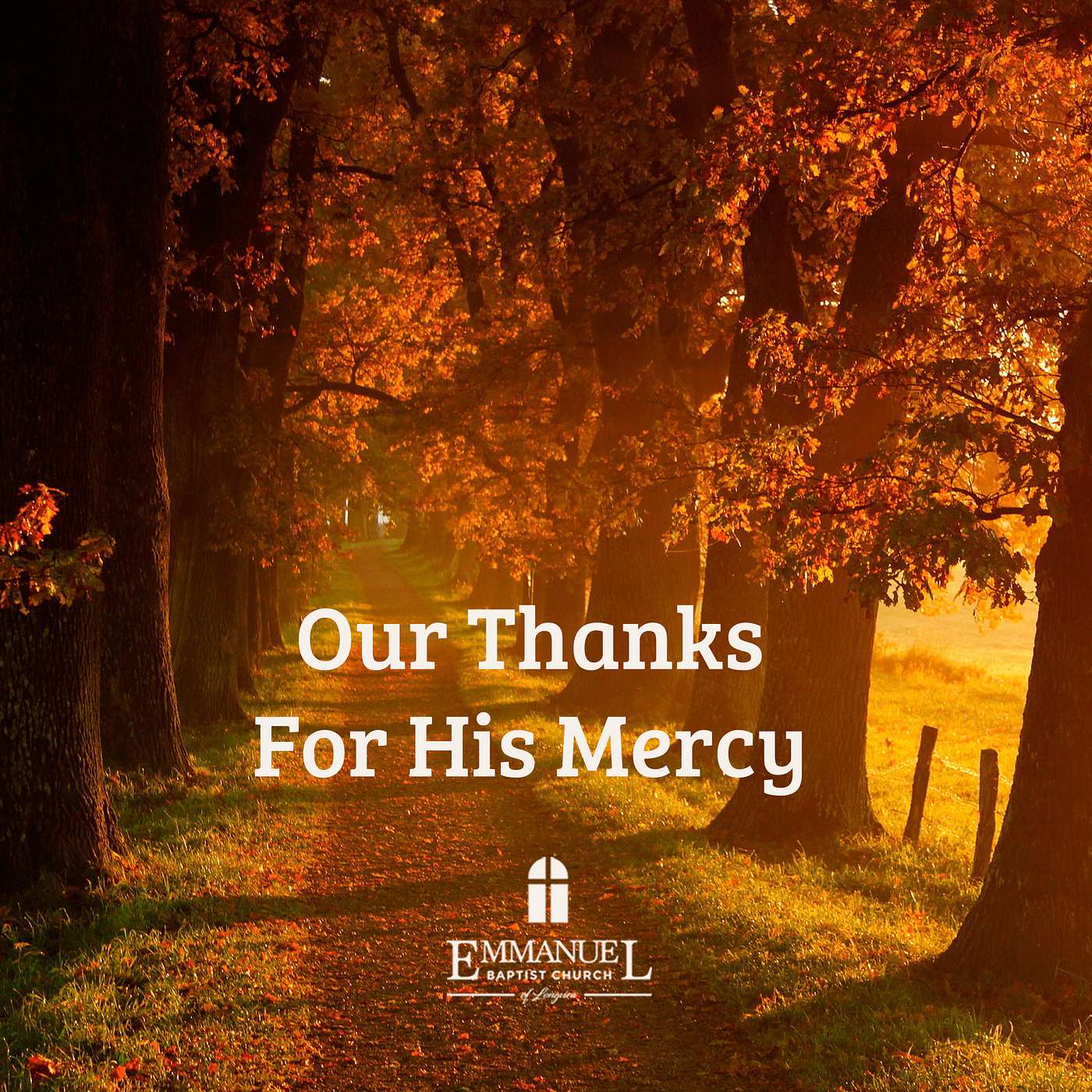 Our Thanks for His Mercy - Sun AM 11/22/20 - Pastor Bob Gray II episode artwork