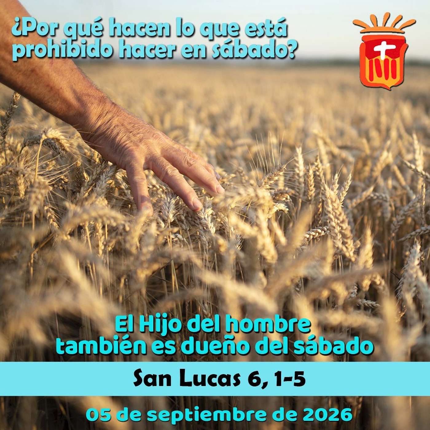 2026-09-05 San Lucas 6, 1-5: Sábado XXII Ordinario episode artwork