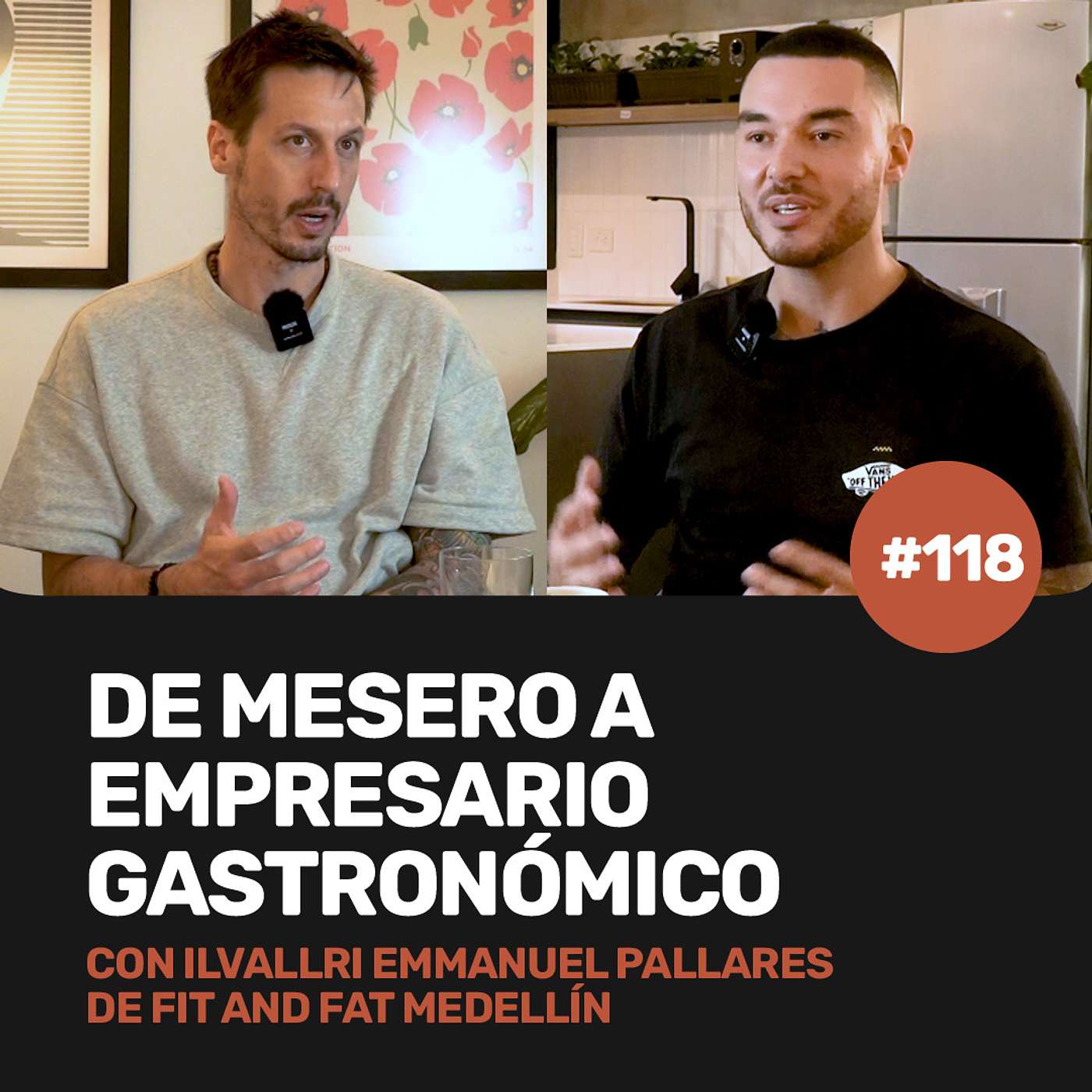Ep 118 - De mesero a empresario gastronómico con Emmanuel Ivallry de Fit and Fat episode artwork