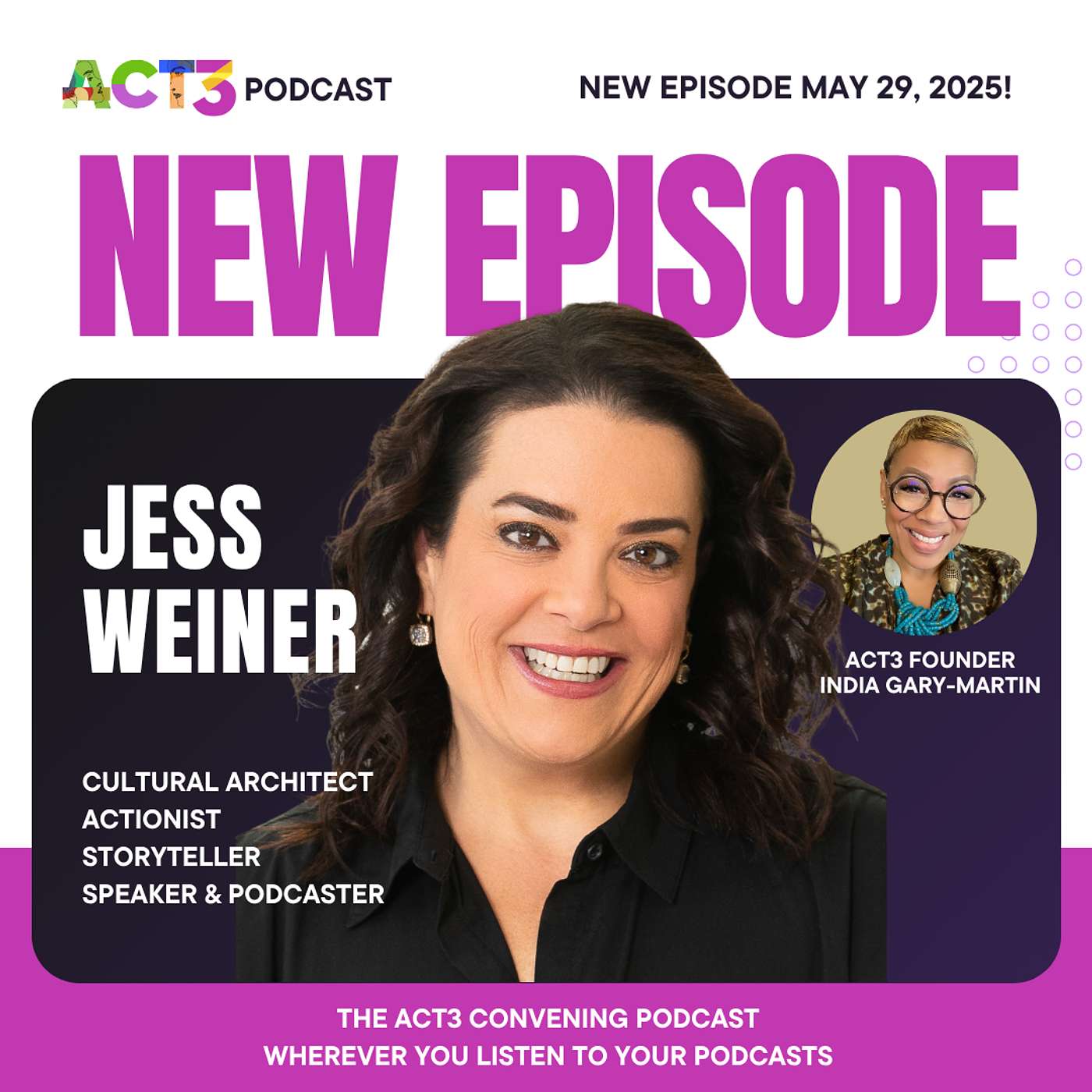 In Conversation with Cultural Architect Jess Weiner episode artwork