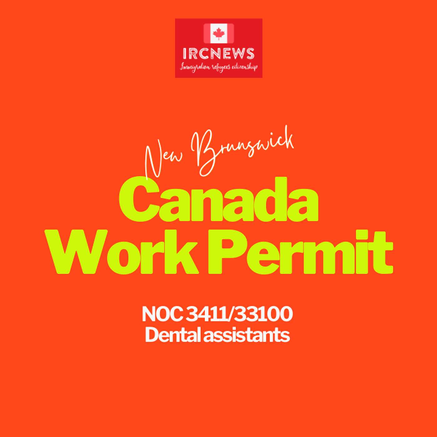 Canada Immigration New Brunswick NOC 3411/33100 Dental assistants Work Permits episode artwork