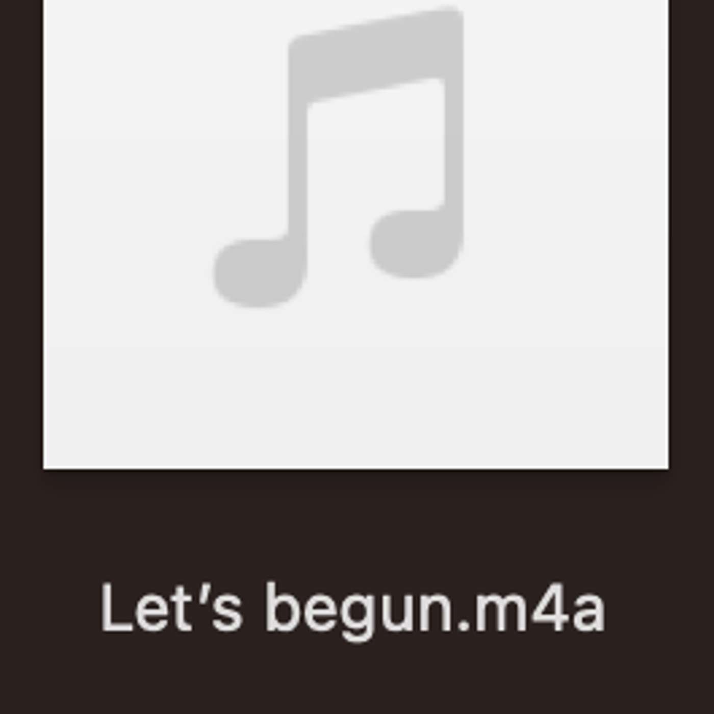 can we begIN?