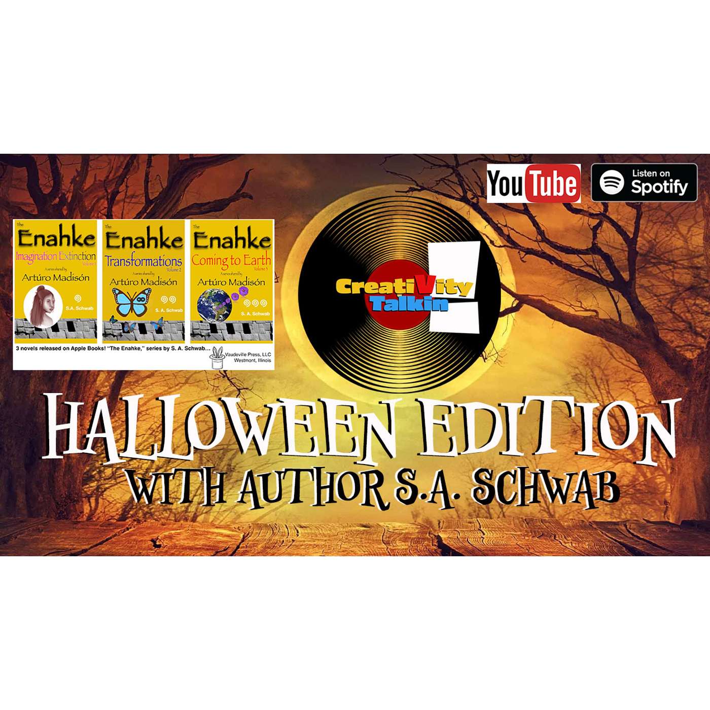 Halloween Edition with Author S.A. Schwab