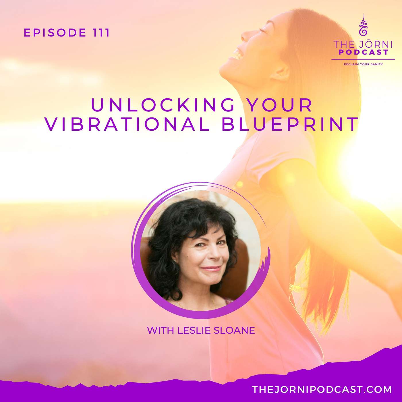Episode 111 - Unlocking Your Vibrational Blueprint with Leslie Sloane