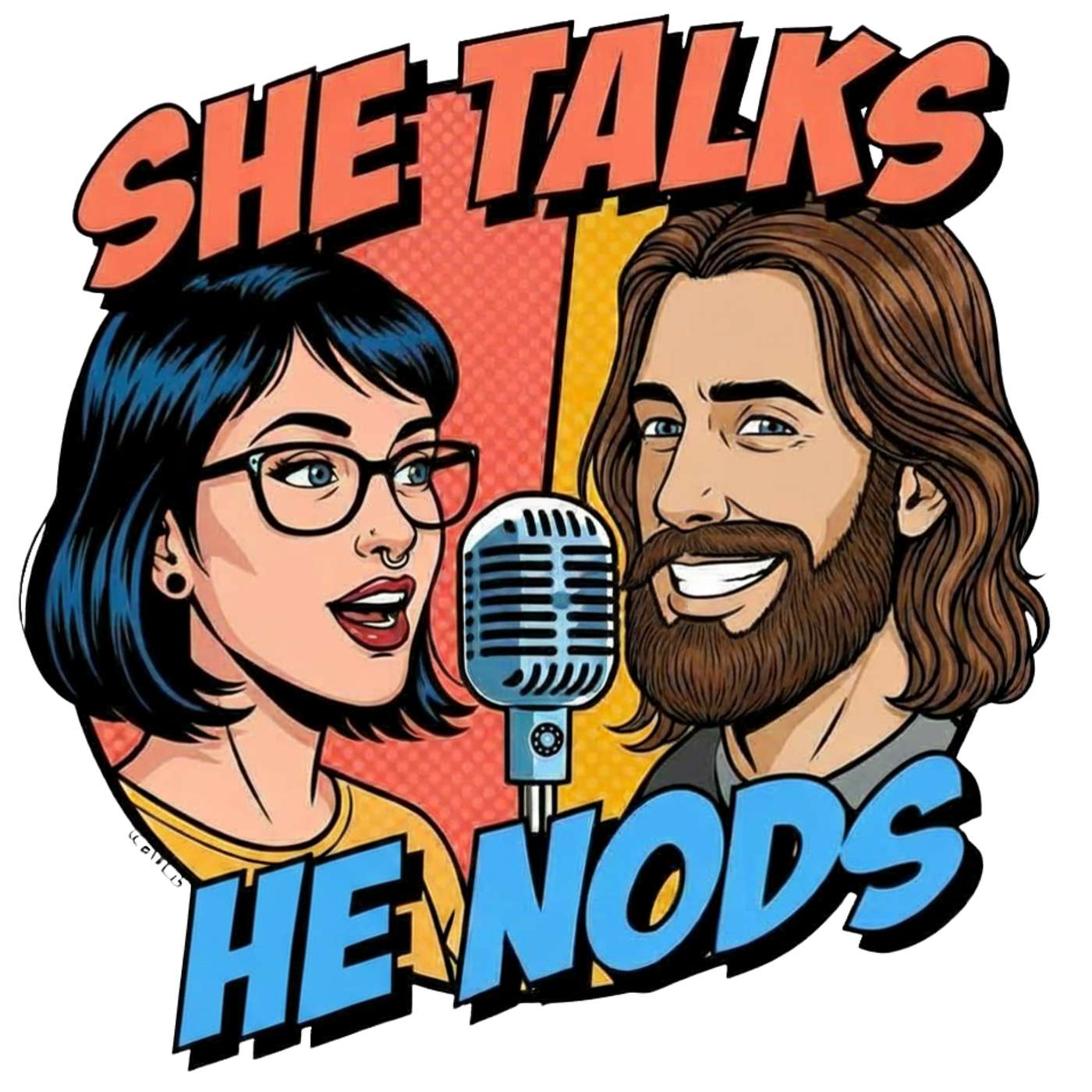 She Talks, He Nods