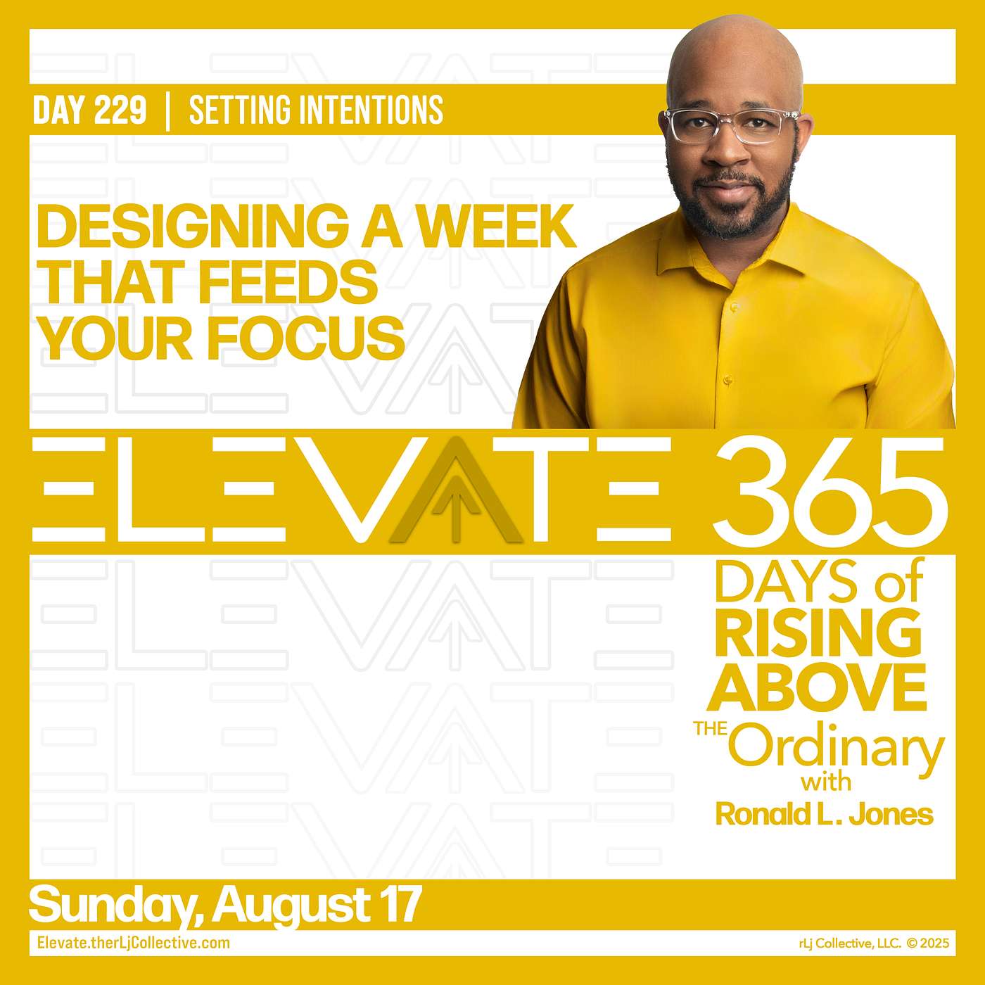 Day 229: Designing a Week That Feeds Your Focus