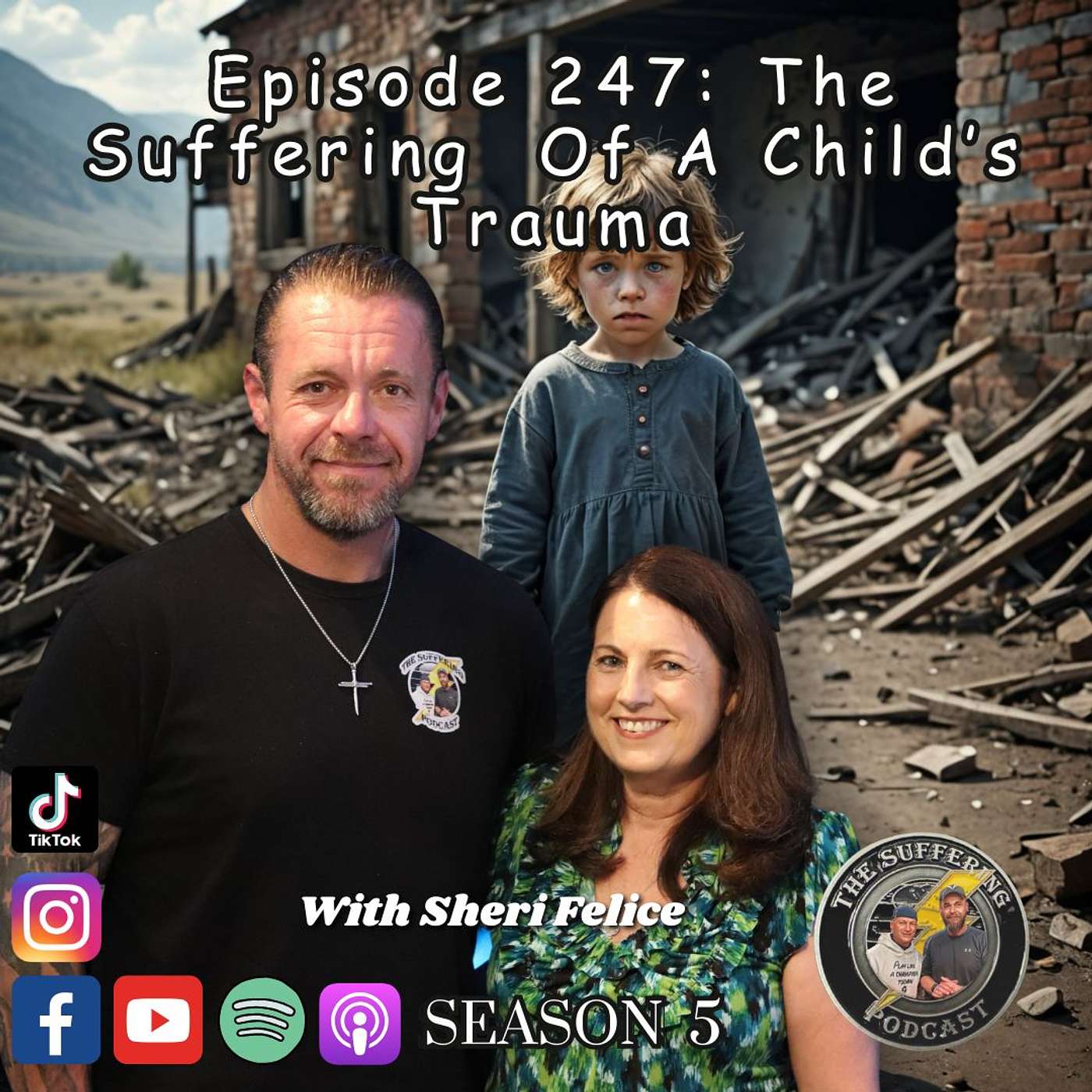 Episode 247: The Suffering of a Child's Trauma with Sheri Felice