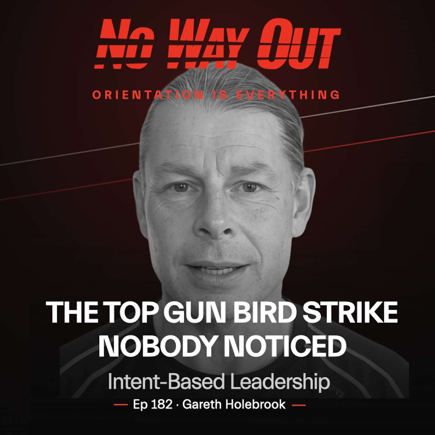The Top Gun Bird Strike Nobody Noticed: Intent-Based Leadership | Gareth Holebrook episode artwork