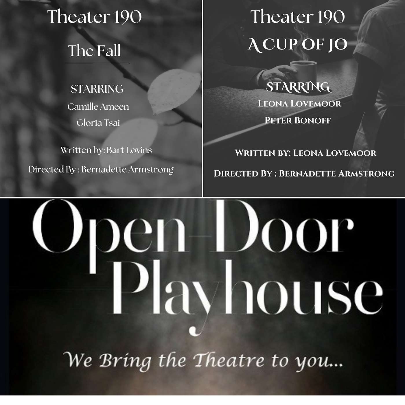 THEATER 190: Two Shorts - The Fall & A Cup of Jo