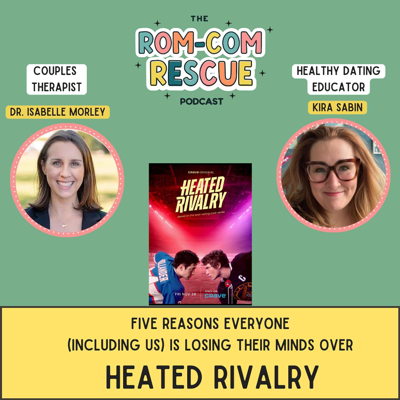 Five Reasons Everyone (Including Us) Is Losing Their Minds Over Heated Rivalry Five Reasons Everyone (Including Us) Is Losing Their Minds Over Heated Rivalry