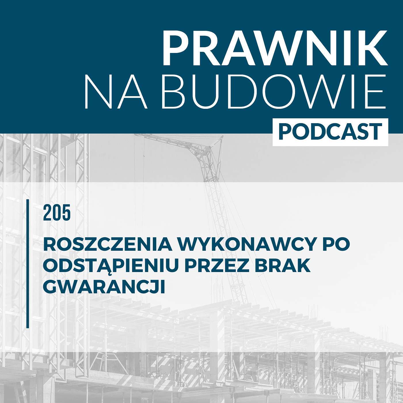 Roszczenia wykonawcy po odstąpieniu przez brak gwarancji #205 episode artwork