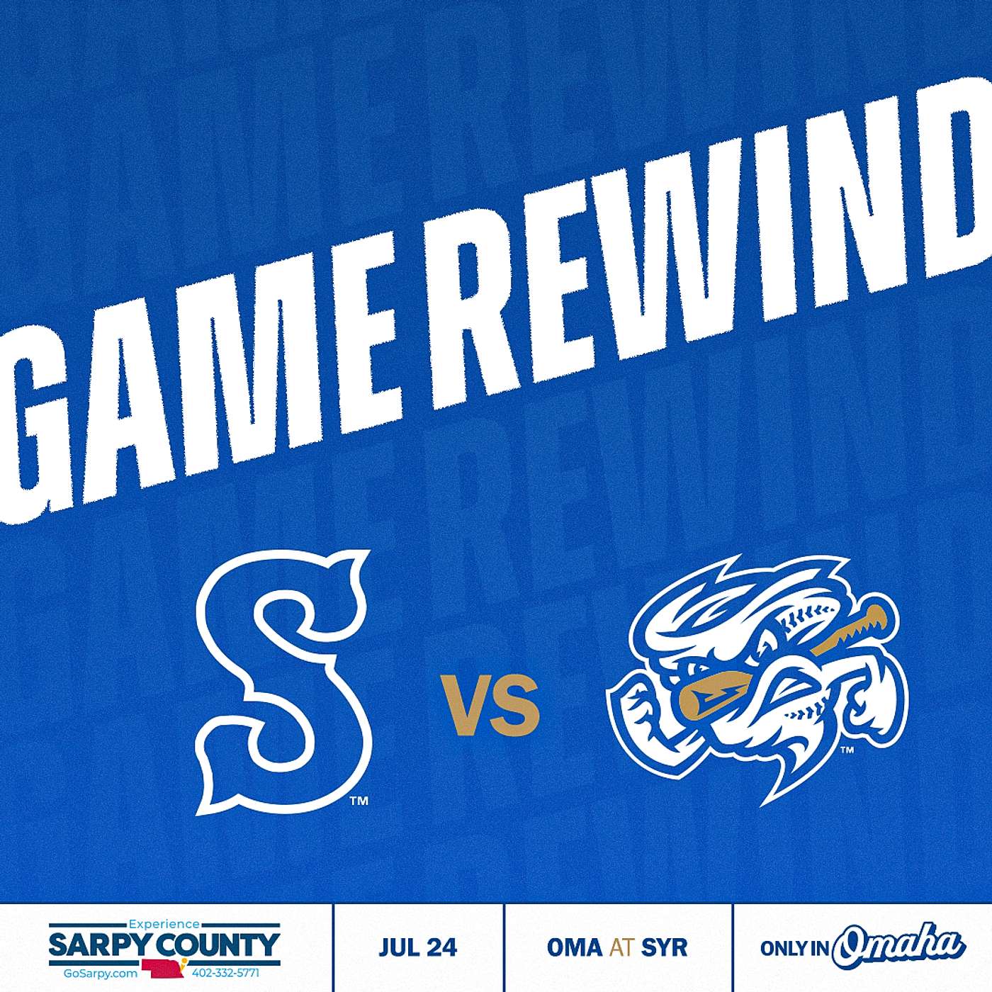 Game Rewind: Omaha vs Syracuse | July 24, 2025 episode artwork