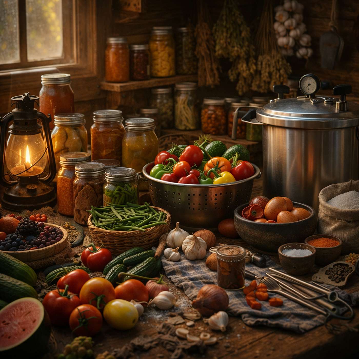 From Harvest to Cellar: The Real Work of Food Preservation