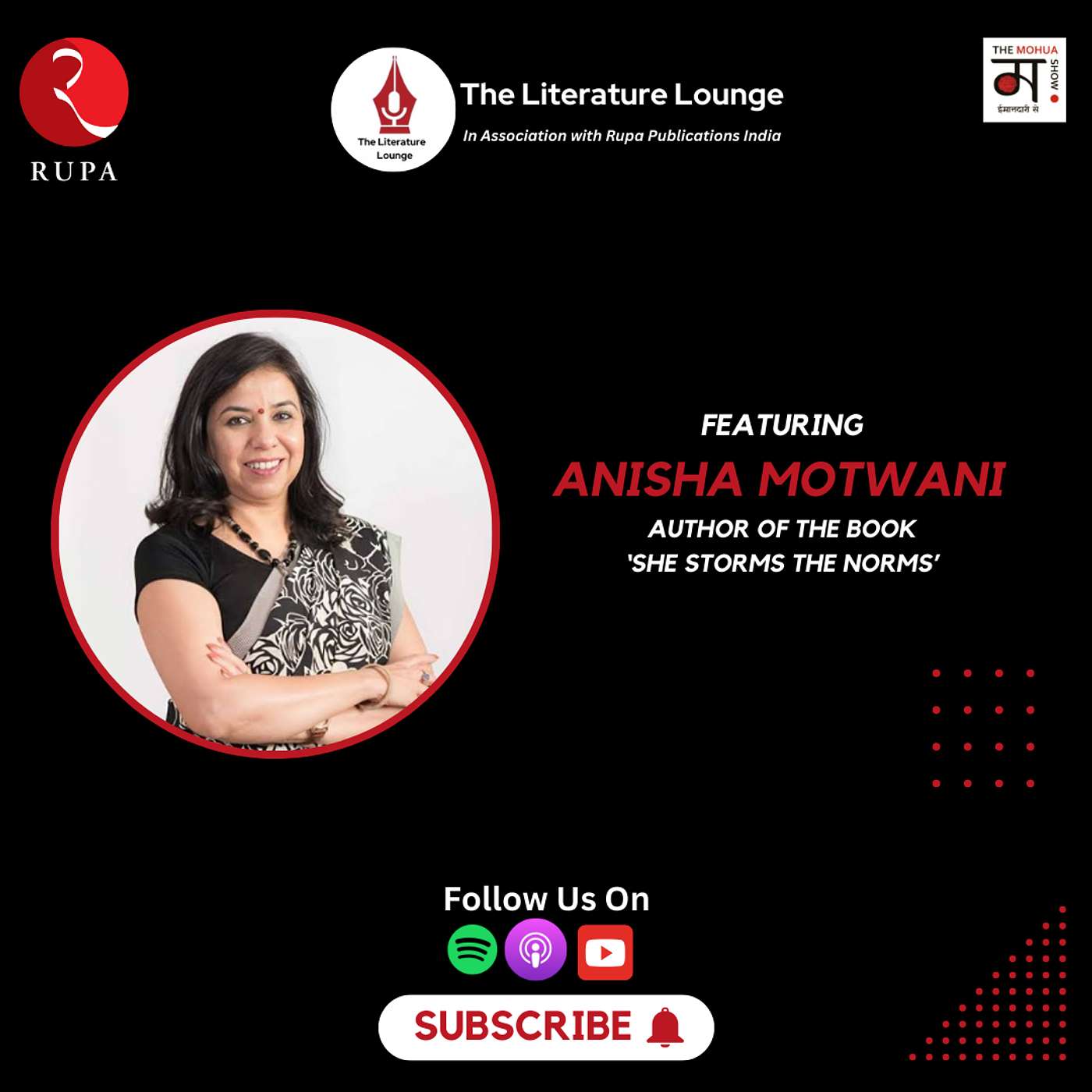 The Literature Lounge: Overlooked & Underestimated: Anisha Motwani on The Real Women Who Lead | Ep 20