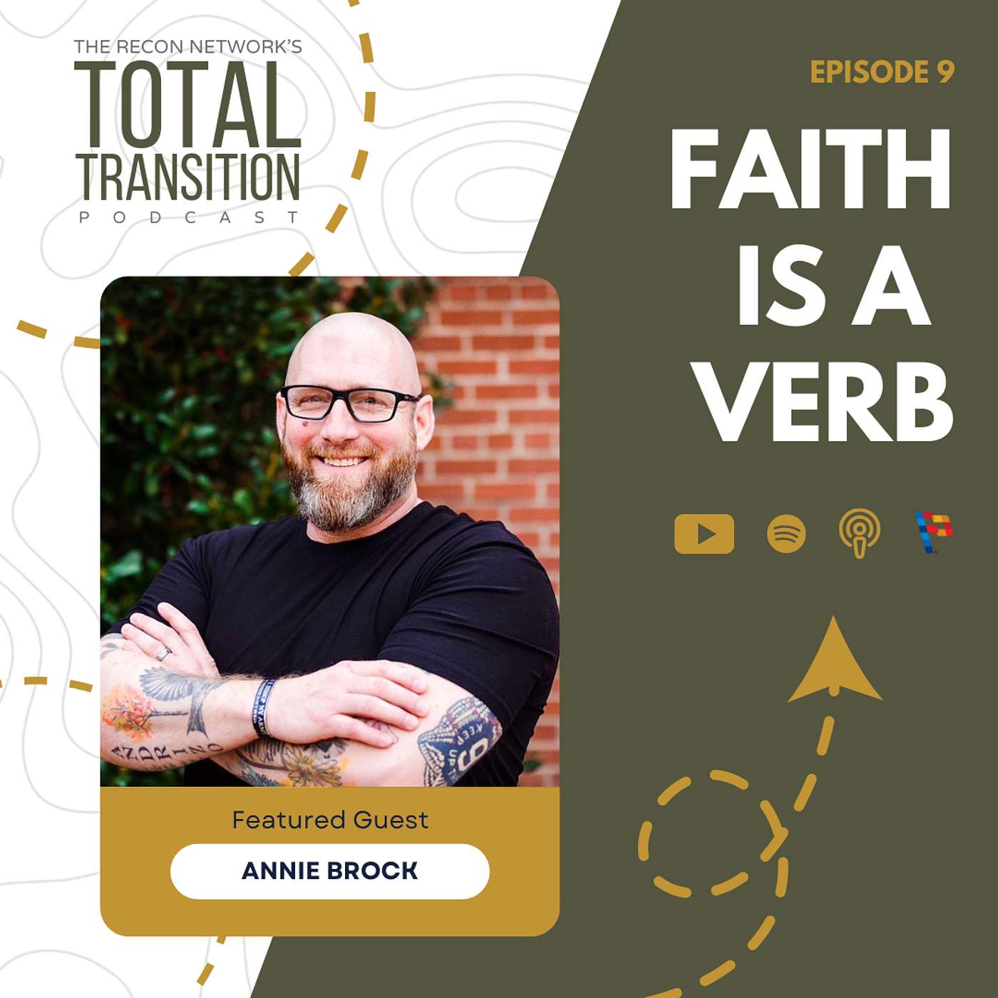 Total Transition Podcast – Faith is a Verb (ft. Eric Brew)
