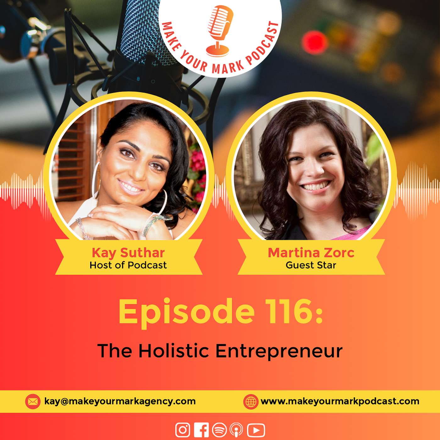 MYM 116: | The Holistic Entrepreneur: Martina Zorc's Blueprint for Success