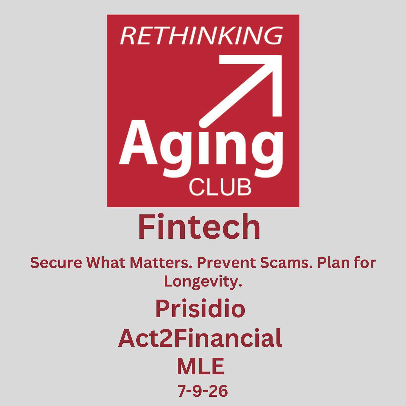 Fintech with Prisidio, Act2Financial and MLE episode artwork