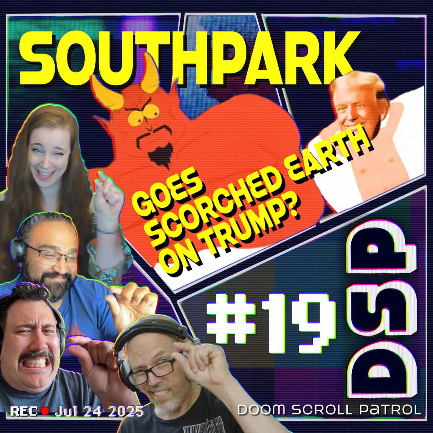 South Park goes scorched earth on Trump | Doom Scroll Patrol #19 episode artwork