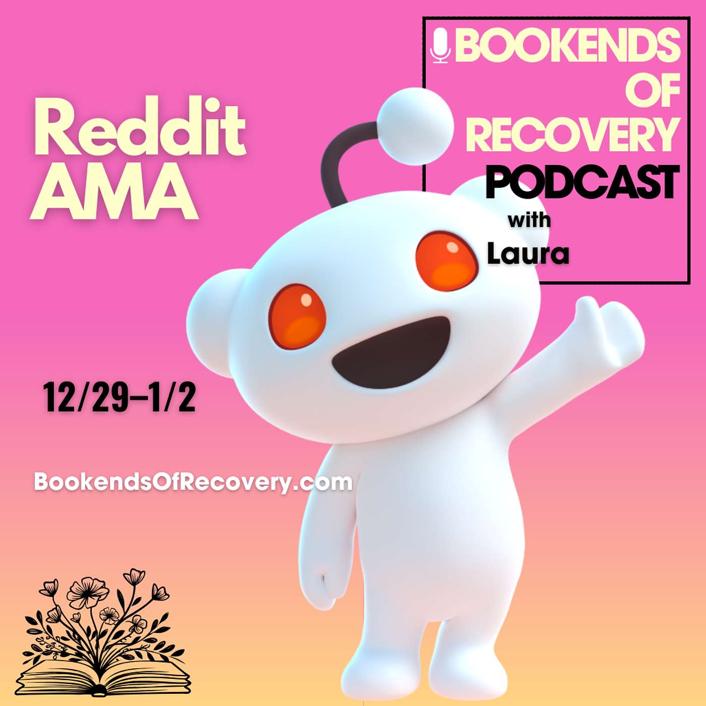 Announcement: AMA on Reddit 12/29/25-1/2/26 episode artwork