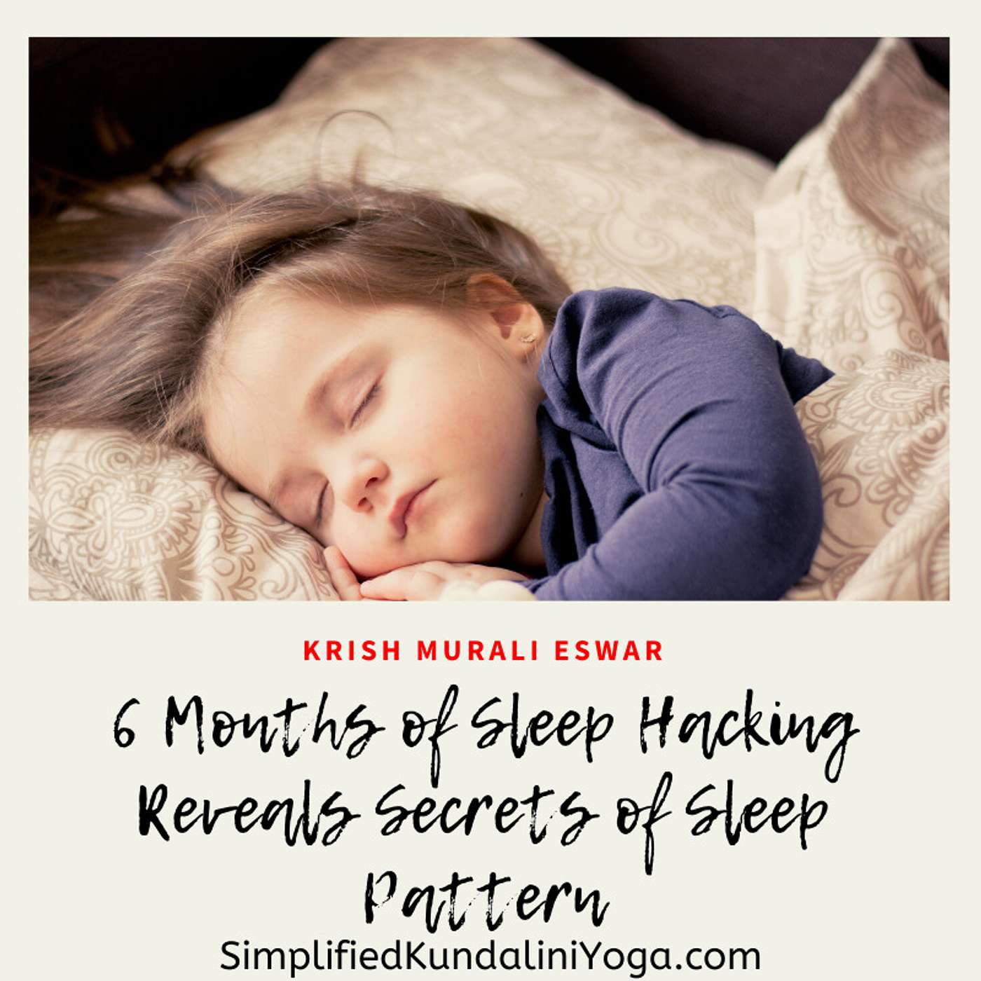 018 6 Months of Sleep Hacking Reveals Secrets of Sleep Pattern episode artwork