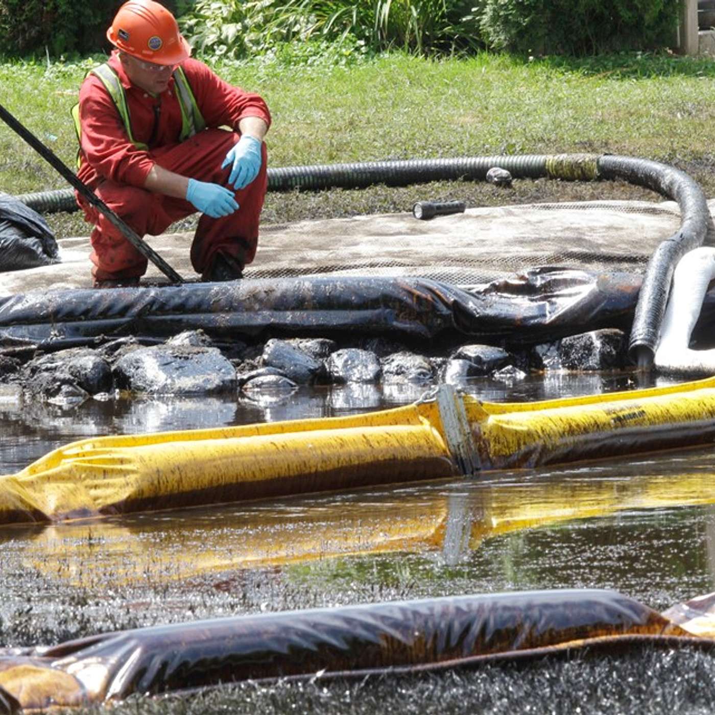 Michigan Supreme Court ruling on Enbridge's experimental tunnel episode artwork