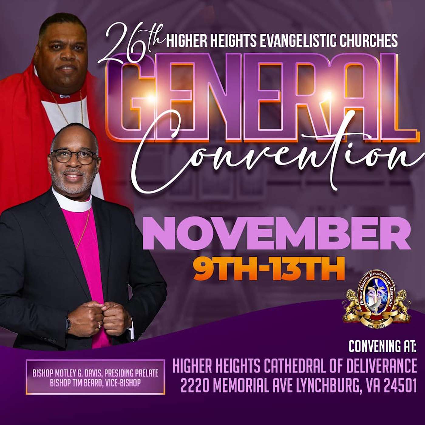 "It's my due season"// Co-Pastor Tina Ogundrian // 26th Annual General Convention episode artwork