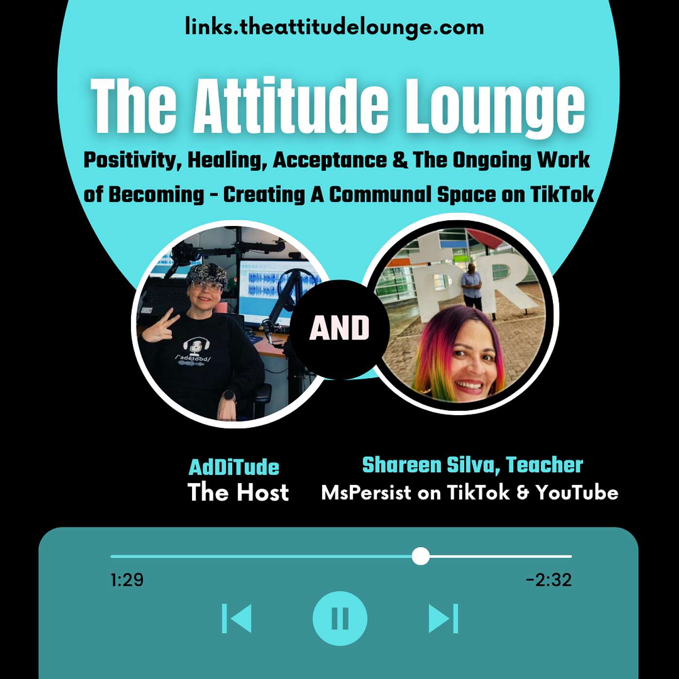 EPISODE 14: Positivity, Healing, Acceptance & The Ongoing Work of Becoming - Creating A Communal Space on TikTok