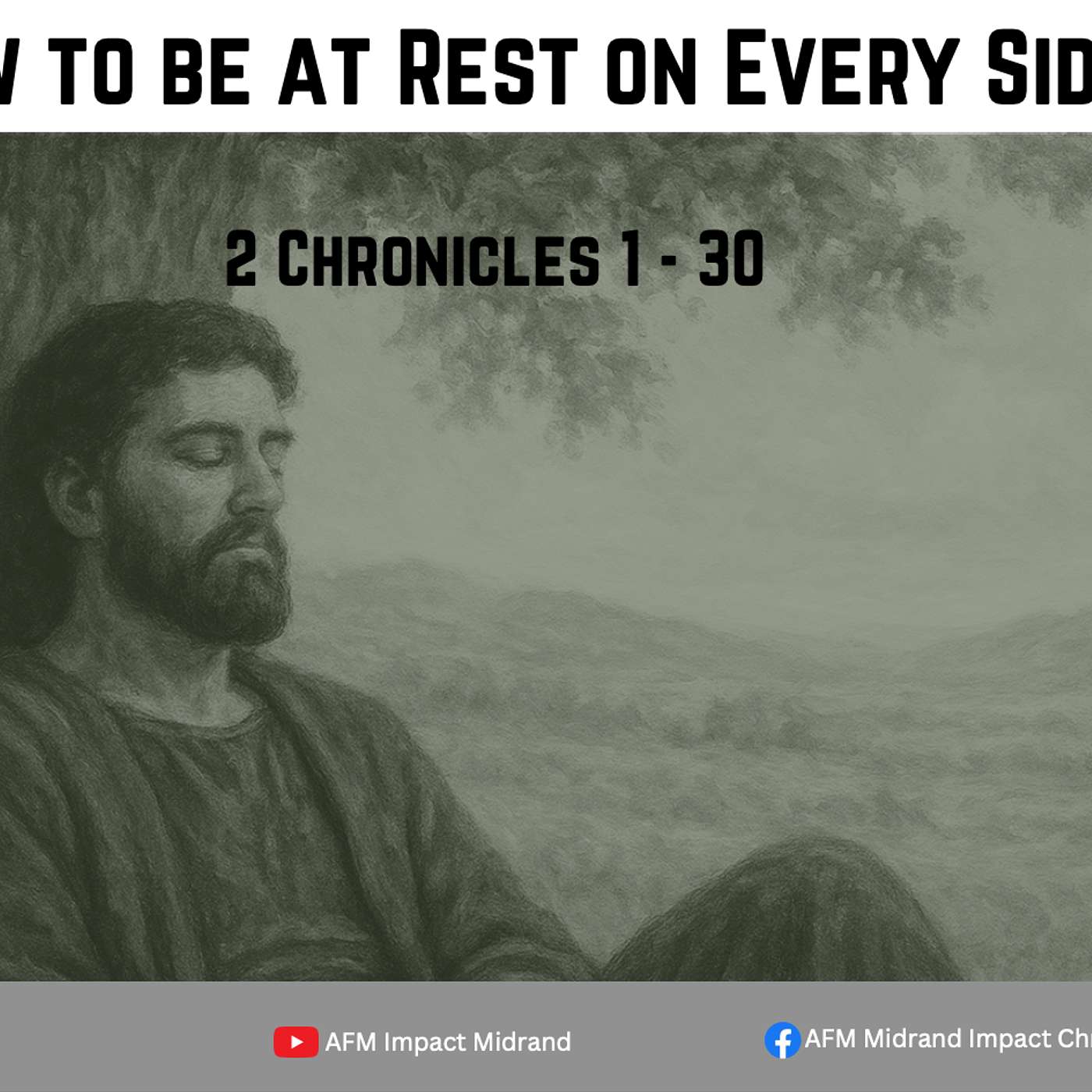How to Be at Rest on Every Side | Br. JJ Vuma