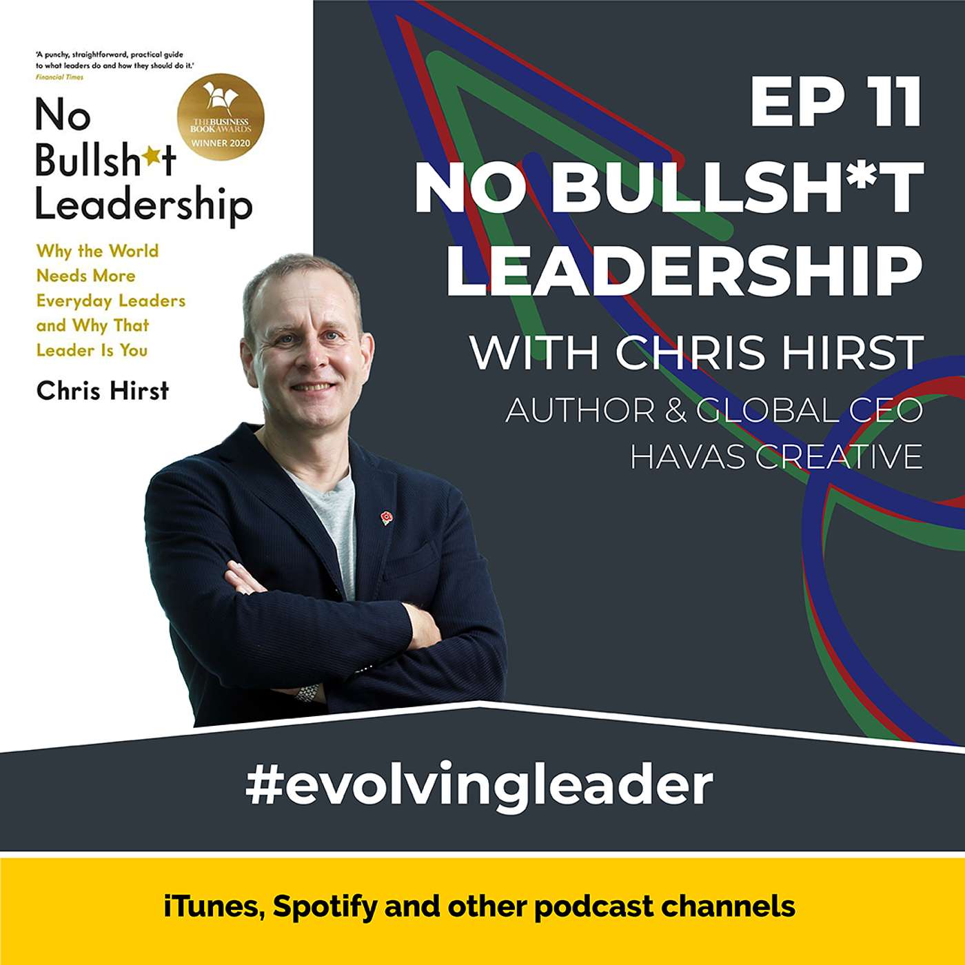 cover of episode No Bullsh*t Leadership with Chris Hirst