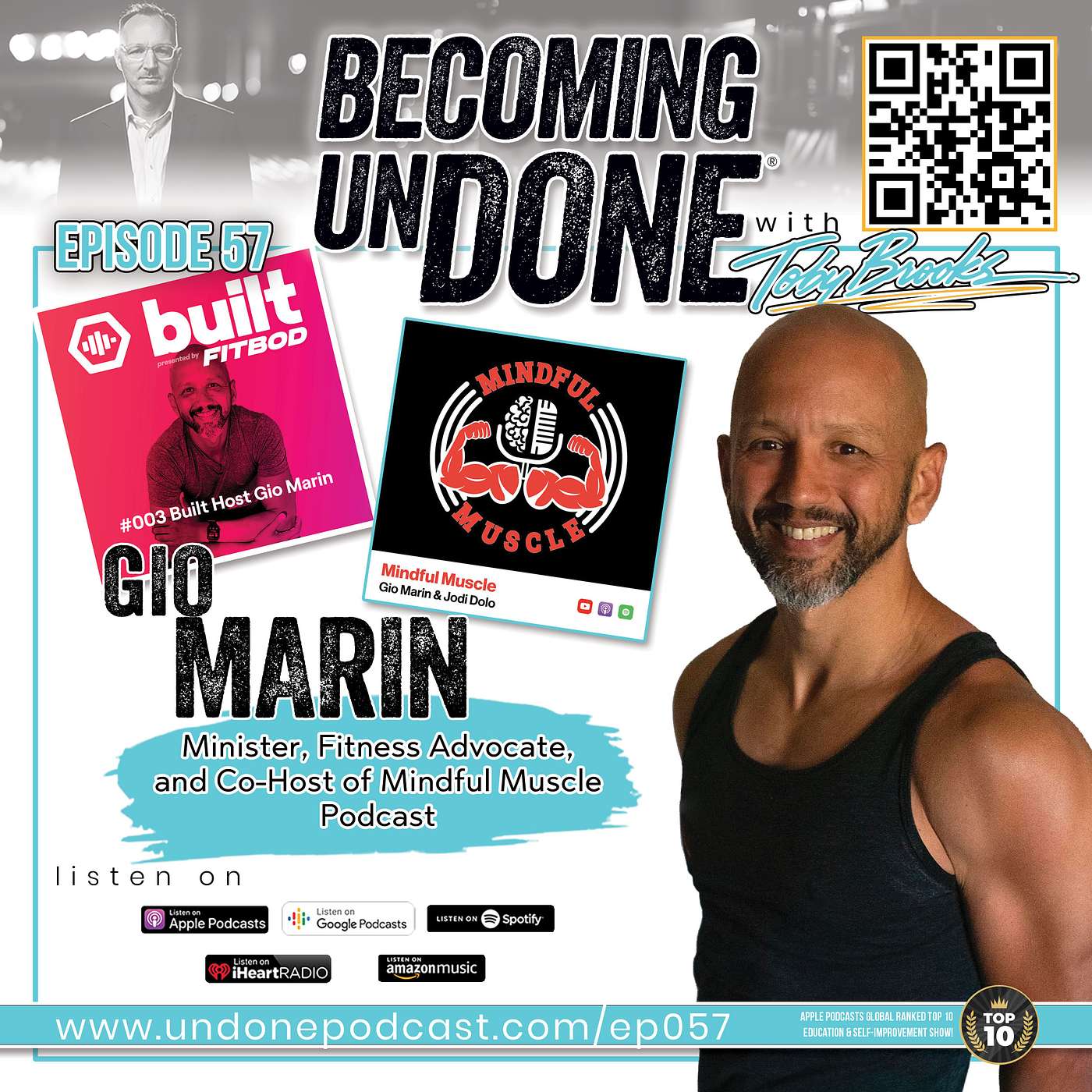 057 | CROSSROADS with Gio Marin, Minister, Fitness Advocate, and Cohost of BUILT by FitBod