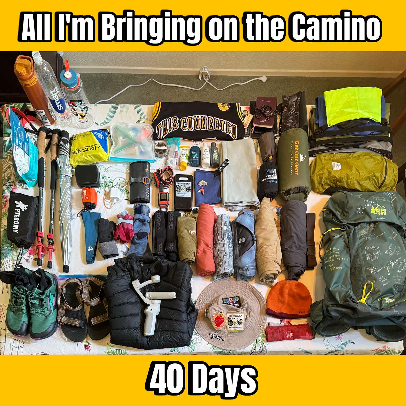 EP 169: What I am Bringing on the Camino. EP 169: What I am Bringing on the Camino.