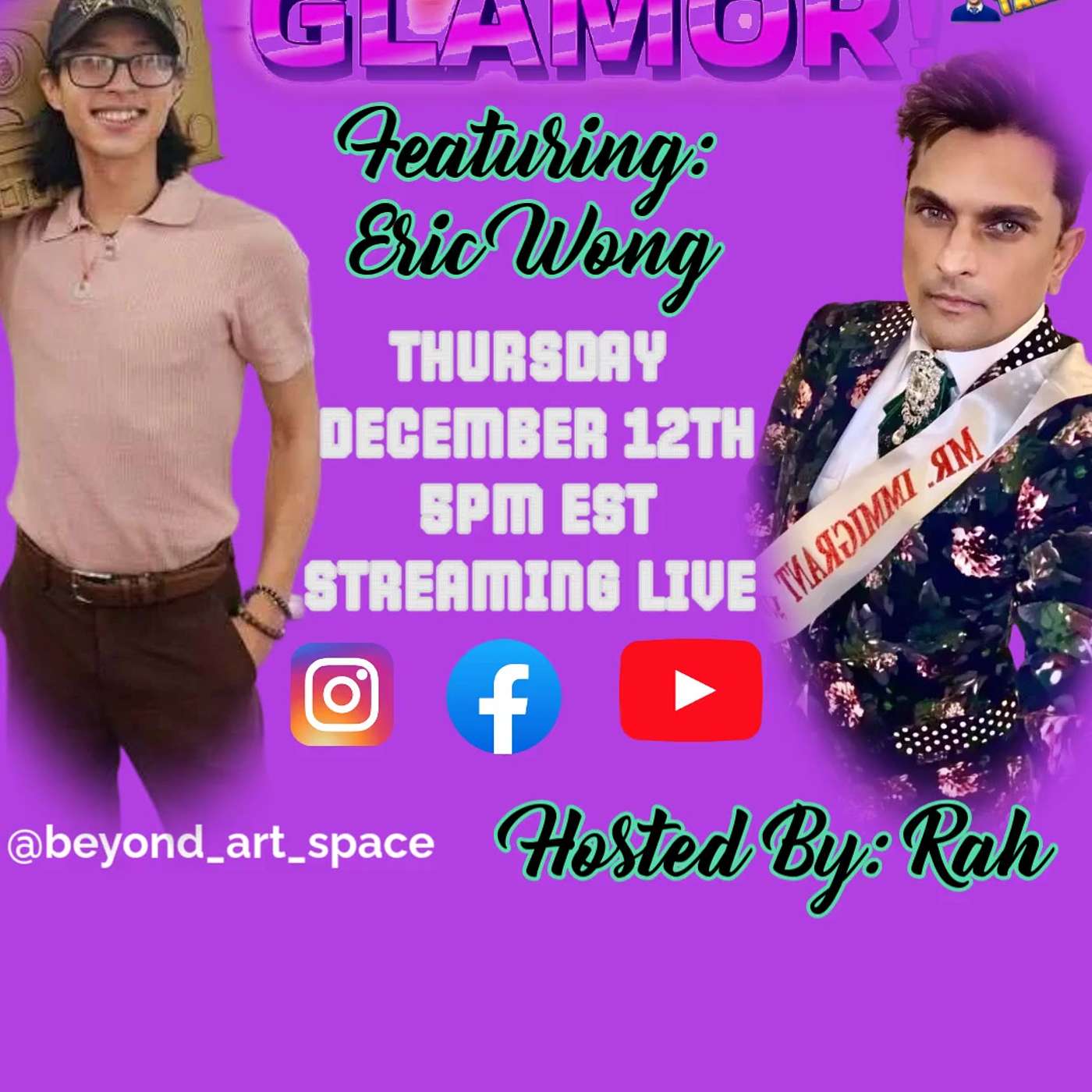 Trauma Behind The Glamor: Featuring ERIC WONG episode artwork