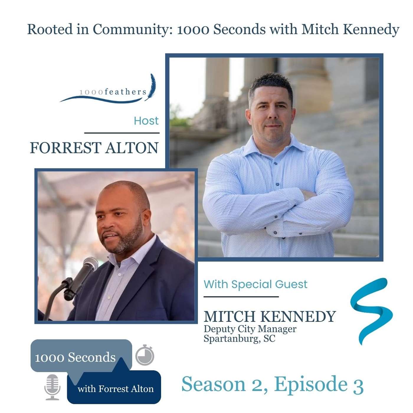 Leadership Rooted in Community: 1000 Seconds with Mitch Kennedy episode artwork