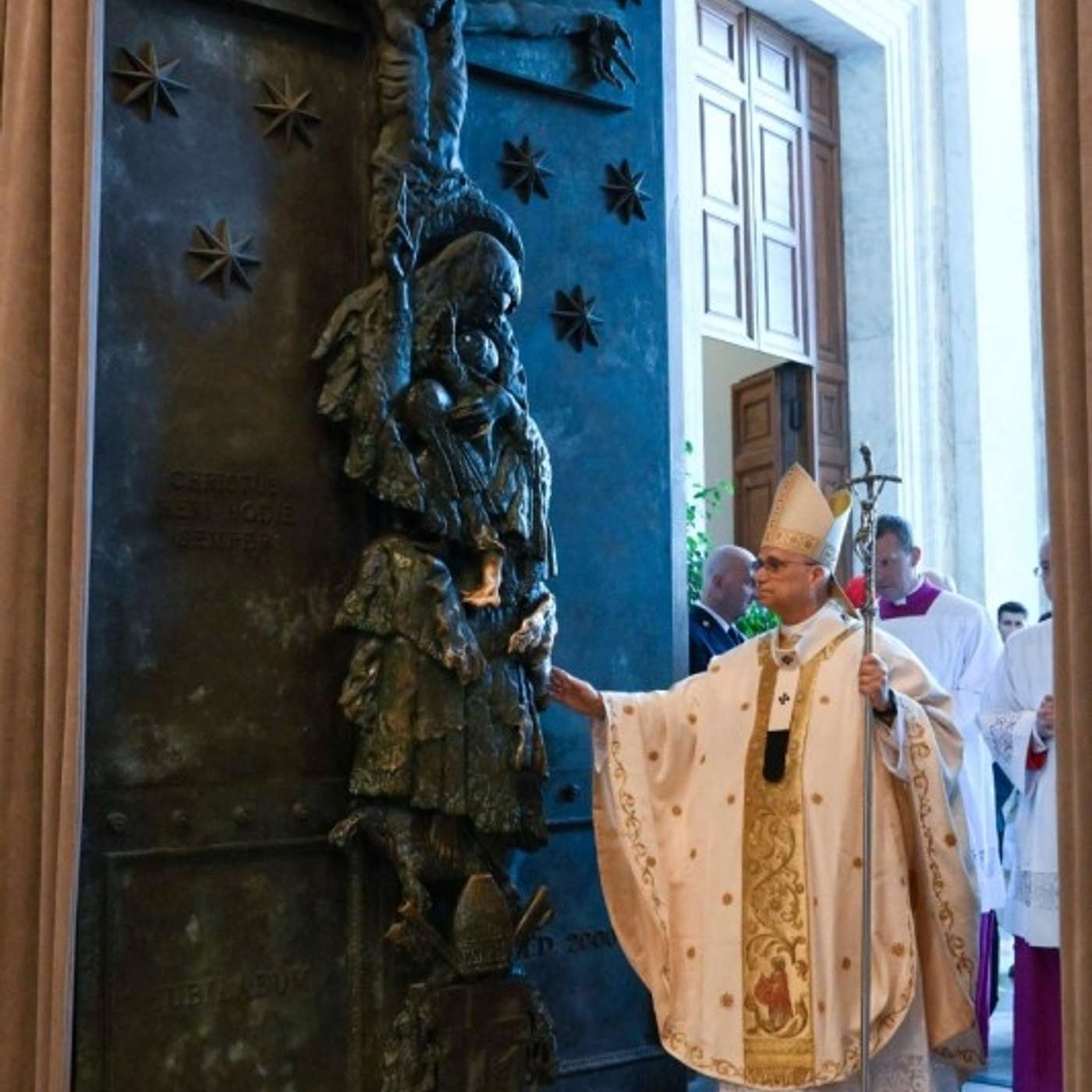 Installation as Bishop of Rome episode artwork