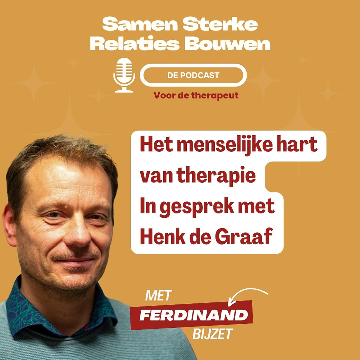 Het menselijke hart van therapie- in gesprek met Henk de Graaf over persoonlijk reageren als therapeut episode artwork