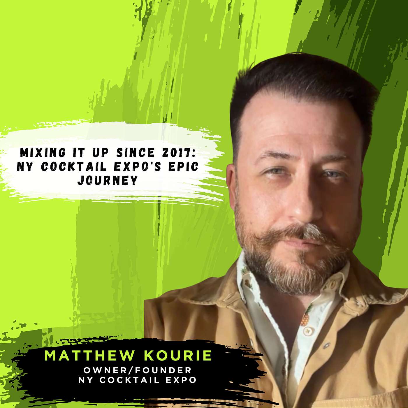 NY Cocktail Expo Founder: Matthew Kourie's Journey episode artwork