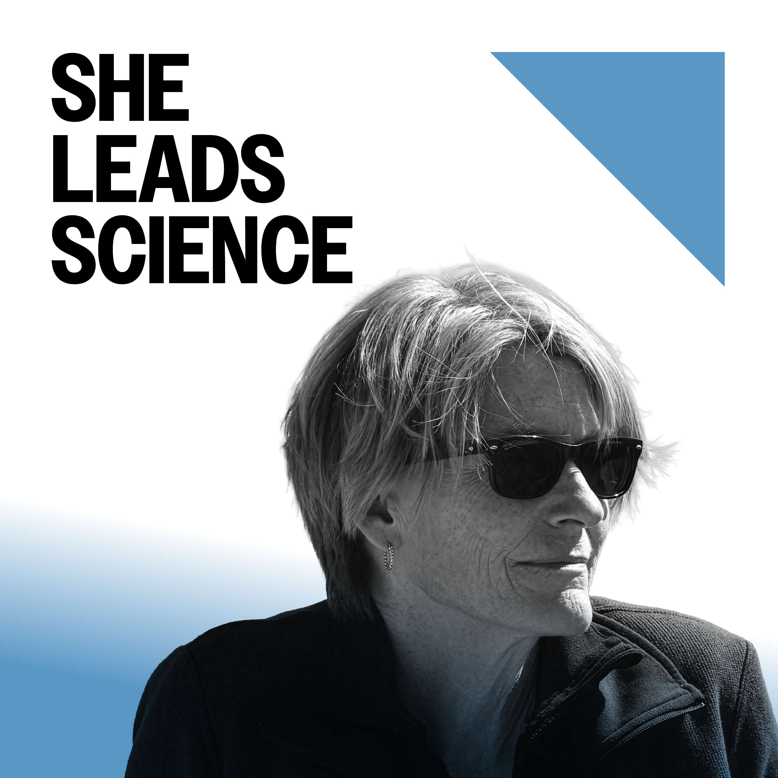 SHE LEADS SCIENCE podcast artwork