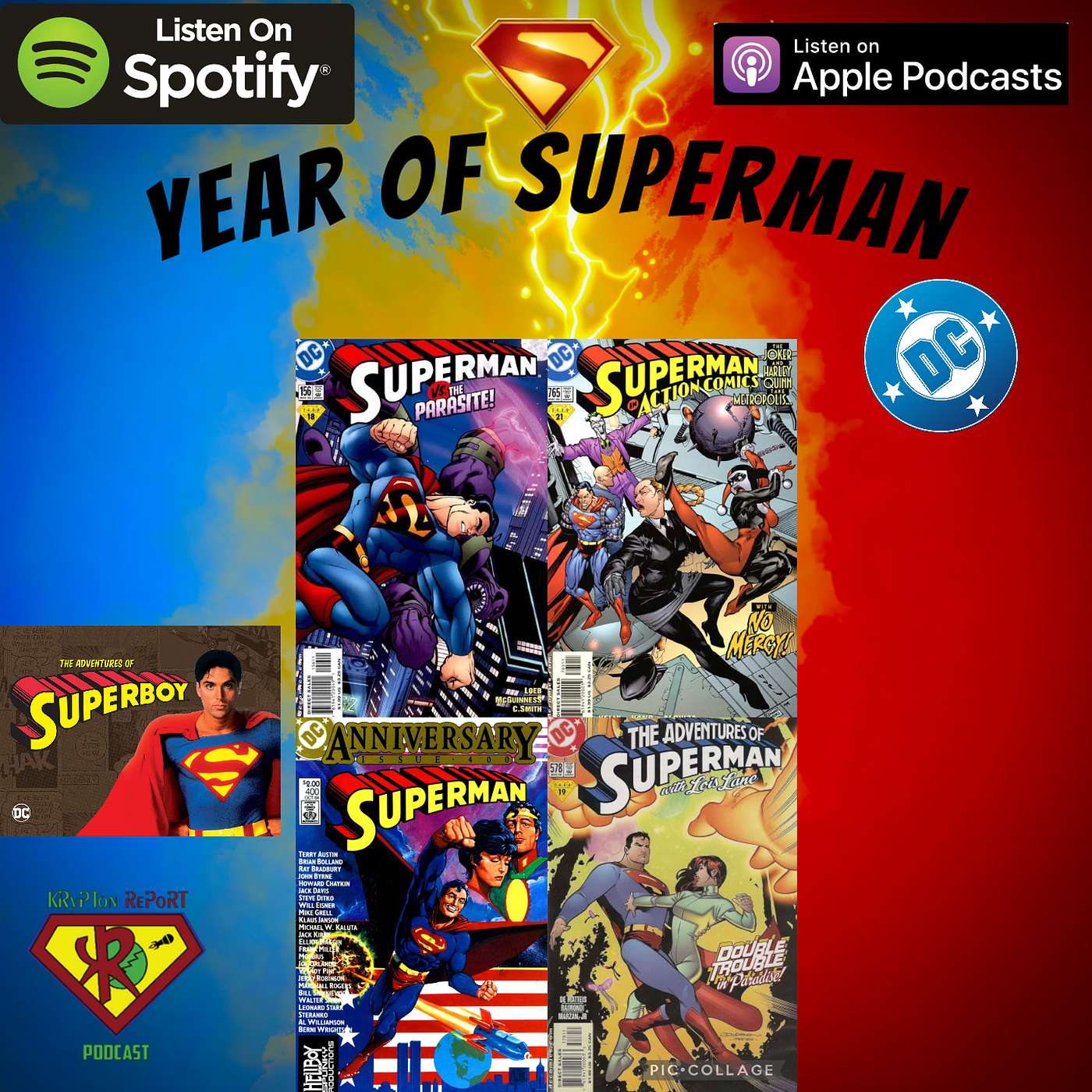 Superman Posters, Comics and Superboy