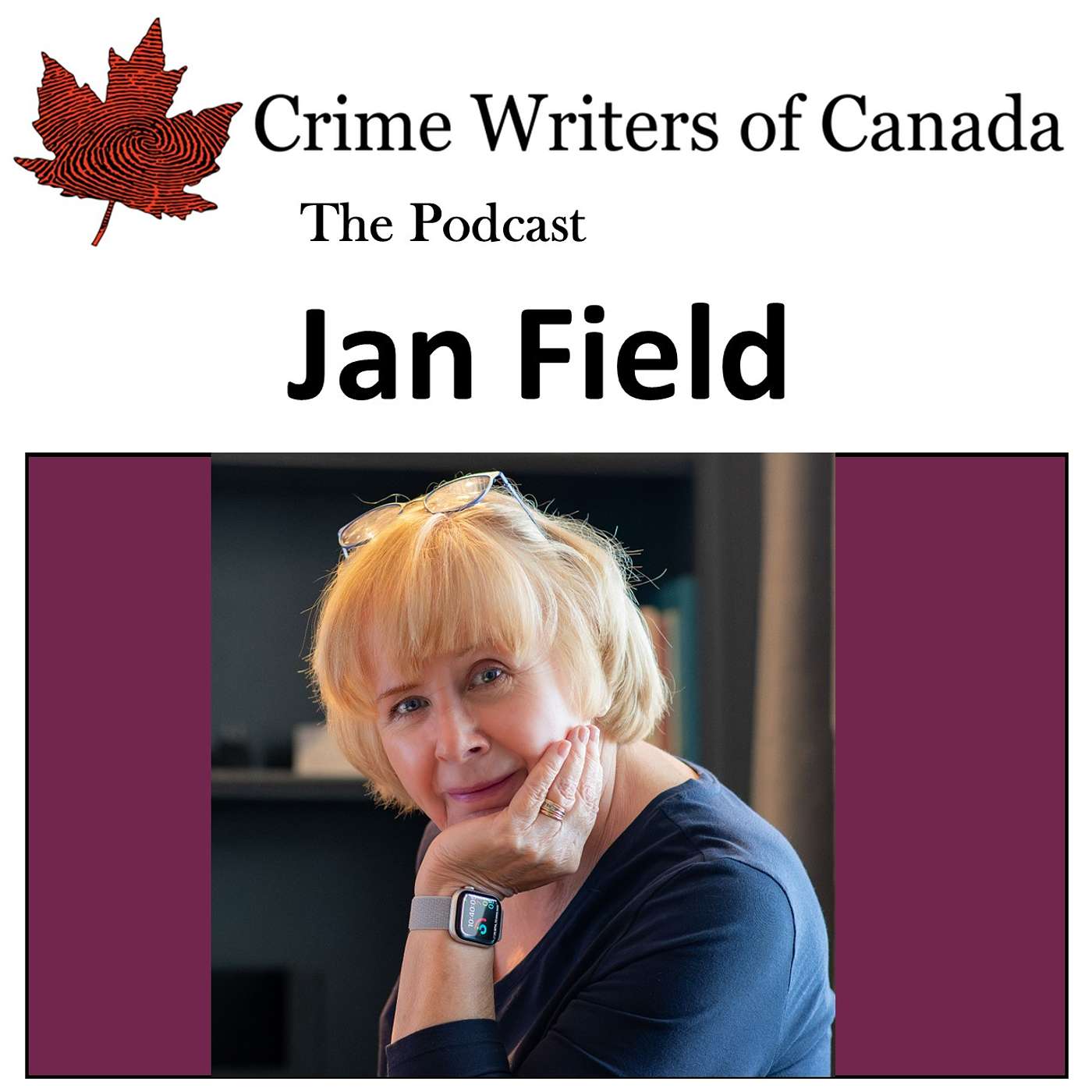 Jan Field, nominated for Best Crime First Novel episode artwork